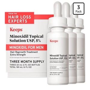 Minoxidil Topical Solution USP, 5% - White